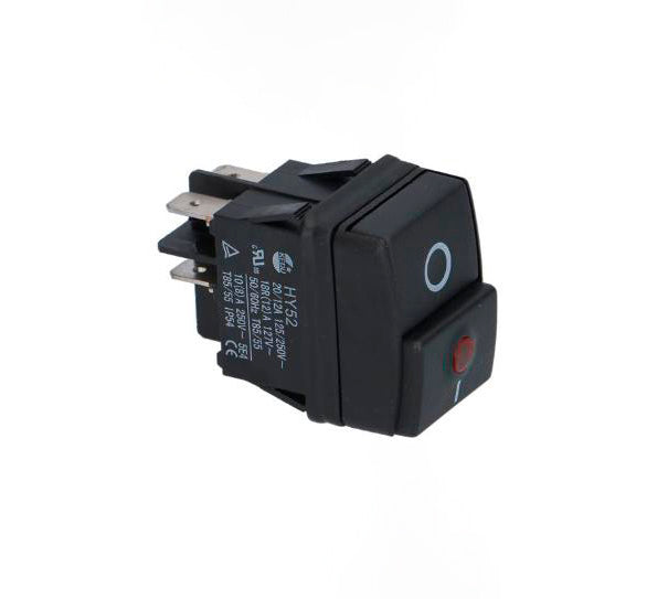 INTERRUPTOR BIPOLAR NEGRO 12A 250V