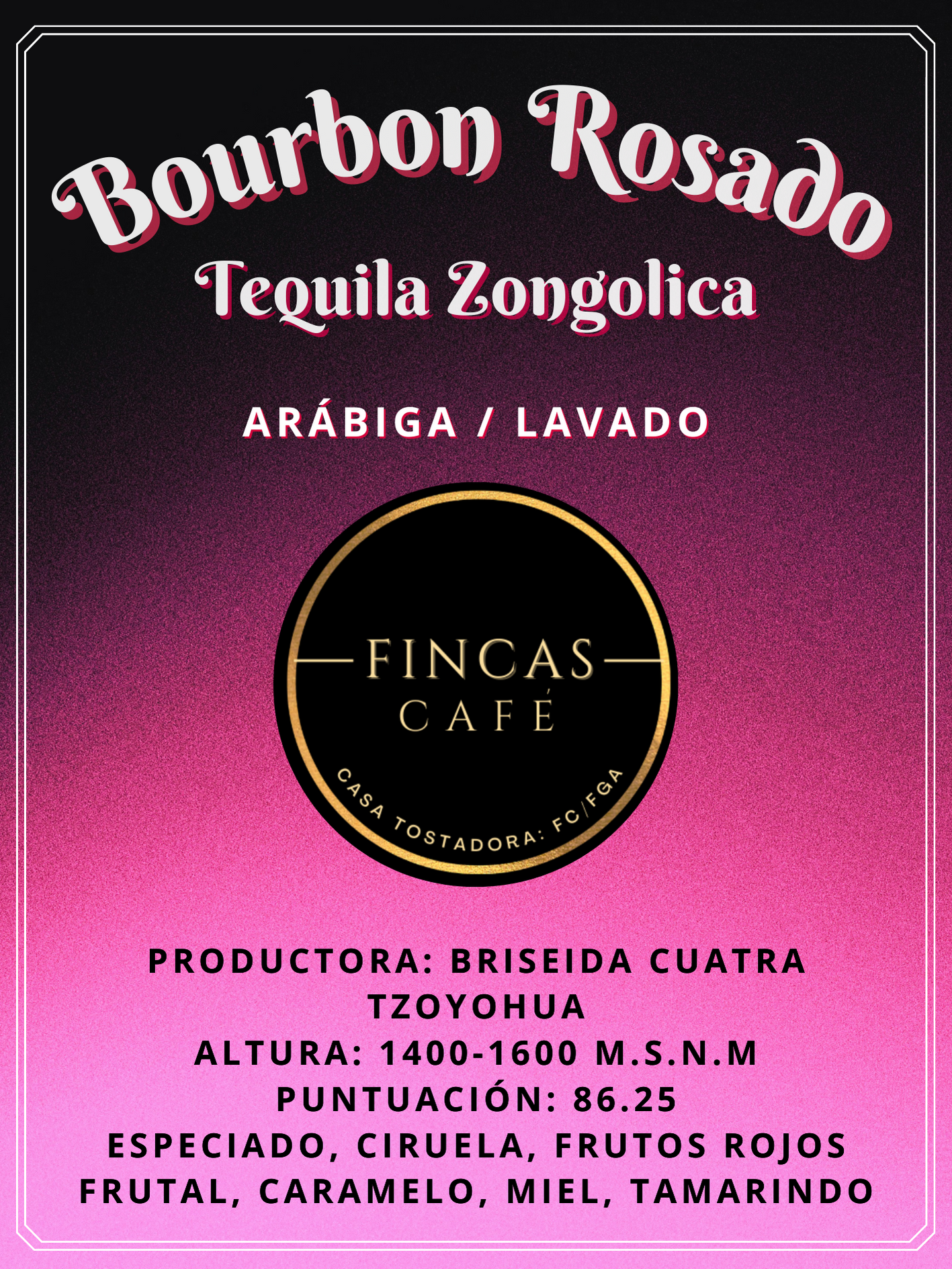 Bourbón rosado