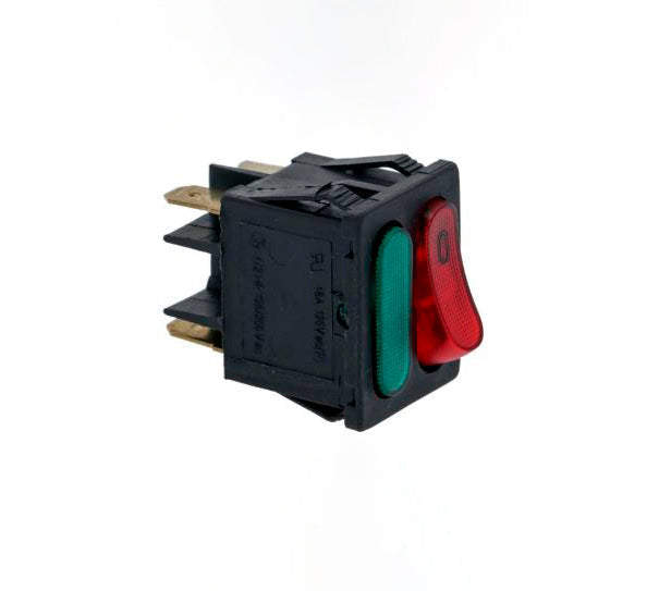 INTERRUPTOR BIPOLAR ROJO 16A 250V