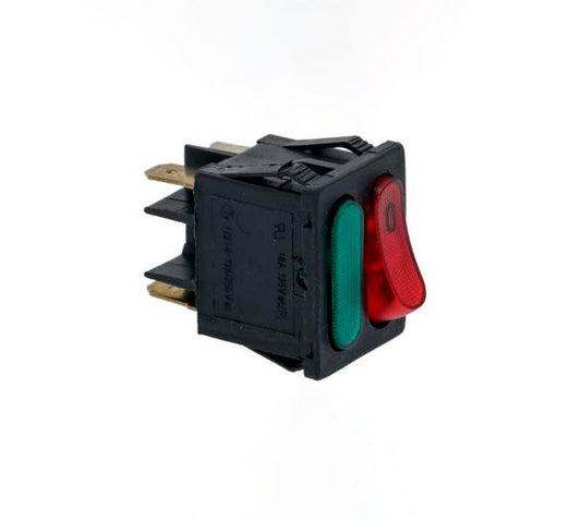 INTERRUPTOR BIPOLAR ROJO 16A 250V