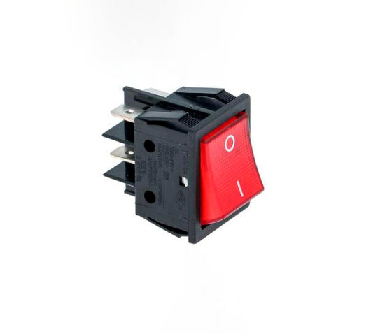 INTERRUPTOR BIPOLAR ROJO 16A 250V